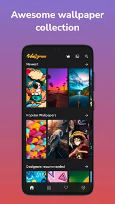 Wallpapers 4K, HD – Wallgram android App screenshot 7